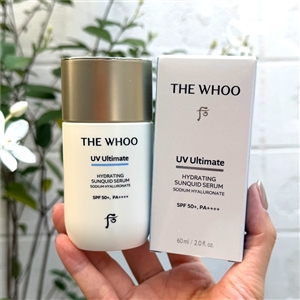 ขาว ขวดเดี่ยว The Whoo UV Ultimate Hydrating Sunquid Serum SPF50+ PA++++ 60ml.