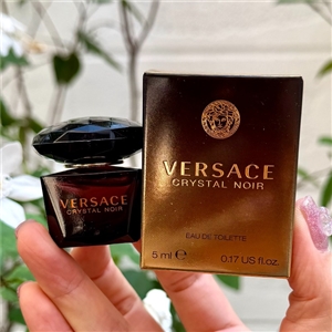 น้ำหอมจิ๋ว แบบแต้ม Versace Crystal Noir EDT 5ml.