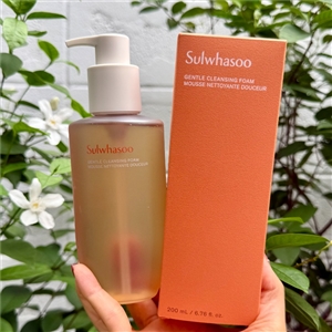 Sulwhasoo Gentle Cleansing Foam 200ml. (เคาเตอร์ 1,350฿)