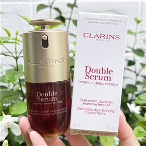 CLARINS Double Serum 30ml. [Hydric+Lipidic System] (เคาเตอร์ 3,950฿)