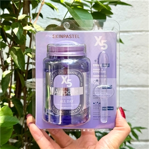 ม่วง SKINPASTEL X5 All Day Collagen Ampoule 250ml.