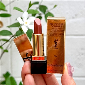 (มีกล่อง) - YSL Rouge Pur Couture Satin Lipstick 1.3g. #NM NU MUSE