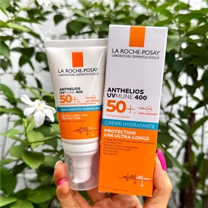 หลอดแถบฟ้า - La Roche-Posay Anthelios UVMune 400 Hydrating Suncream SPF50 ขนาด 50ml.