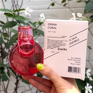 กล่องเทสเตอร์ แดง Bvlgari Omnia Coral Eau De Toilette 100ml. (เคาเตอร์ 6,300฿)