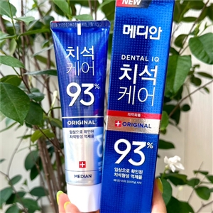 MEDIAN DENTAL IQ 120g. #Original Plaque Care สีน้ำเงิน