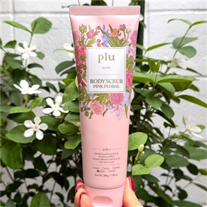 Plu Body Scrub Pink Floral 200g.
