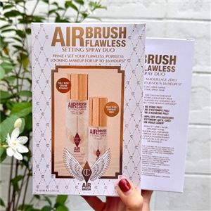 เซต Charlotte Tilbury Airbrush Flawless Setting Spray 100ml. + 34ml.