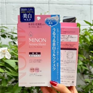 Minon Amino Moist Reaping Whitening Milk Mask 20ml. x 4 แผ่น