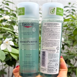 Eucerin Dermo Purifyer Oil Contor Toner 200ml.