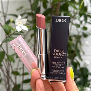 มีกล่อง - Dior Addict Lip Glow 3.5g. #038 Rose Nude (เคาเตอร์ 1,700฿)