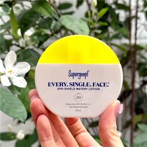 ไม่มีกล่อง NoBox - Supergoop! - Every. Single. Face. Watery Lotion SPF50 ขนาด 50ml.