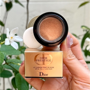 คุชชั่น ขนาดทดลอง Cushion Dior Prestige Le Cushion Teint De Rose 4g. #010 Ivory ผิวขาว