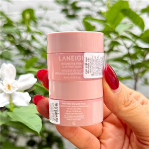 ครีมกระปุกชมพู Laneige Bouncy & Firm Sleeping Mask 10ml.