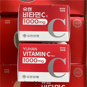 Yuhan Vitamin C 1000mg. วิตามินซีพี่จุน 100 เม็ด