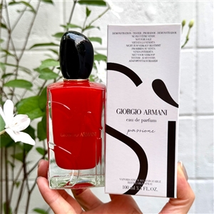 แพ็คเกจใหม่/กล่องเทสเตอร์ - Giorgio Armani Si Passione Eau De Parfum 100ml. (เคาเตอร์ 8,000฿)