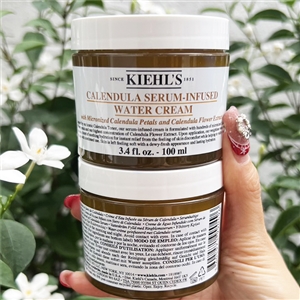Kiehl's Calendula Serum-Infused Water Cream 100ml. (เคาเตอร์ 3,550฿)