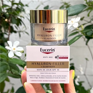 เดย์ทอง Eucerin Hyaluron Filler + Elasticity Day Cream SPF15 ขนาด 50ml.