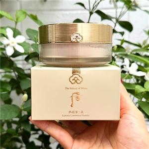 แป้งฝุ่น The History of whoo Gongjinhyang MI Luxury Luminous Powder 28g. (เคาเตอร์ 2,890฿)