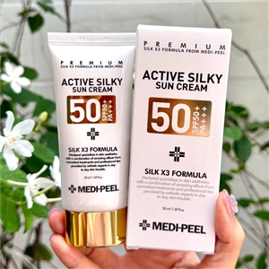 Medi-Peel Active Silky Sun Cream SPF50+ PA+++ 50ml.