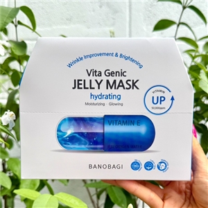 BANOBAGI Jelly Mask (ยกกล่อง10แผ่น) #น้ำเงิน Hydrating