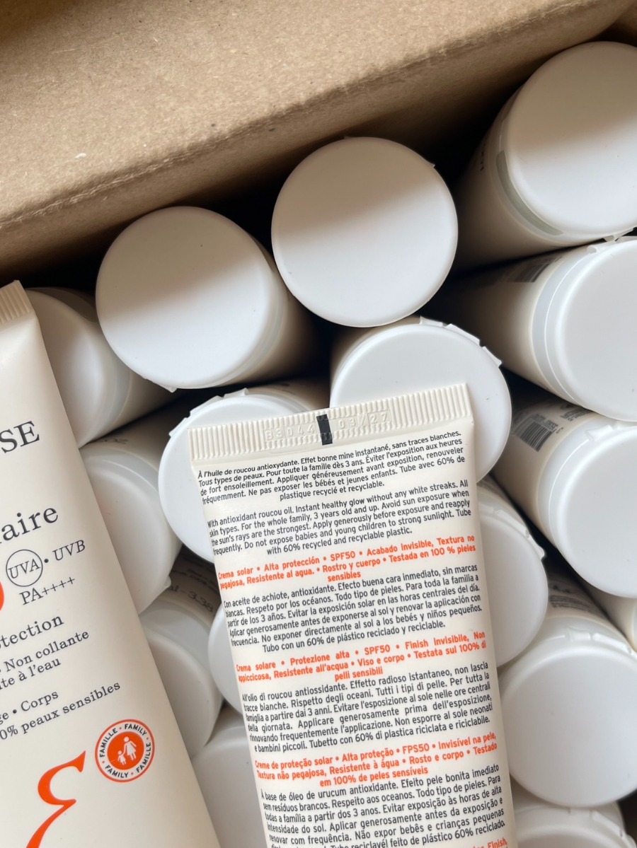 Embryolisse Sun Cream High Protection SPF50 PA++++ 100ml.