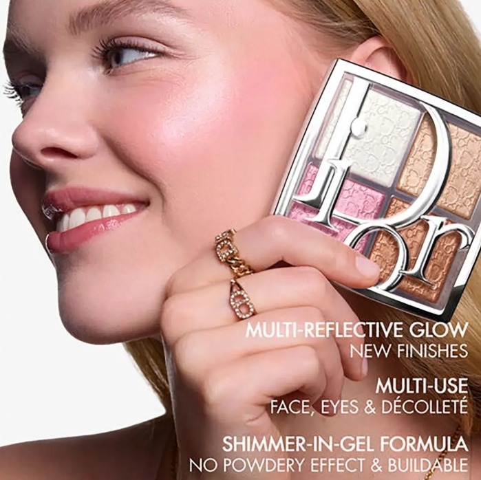 สคบ/ห้าง Dior Backstage Glow Maximizer Palette #001 Universal Glow (เคาเตอร์ 2,340฿)