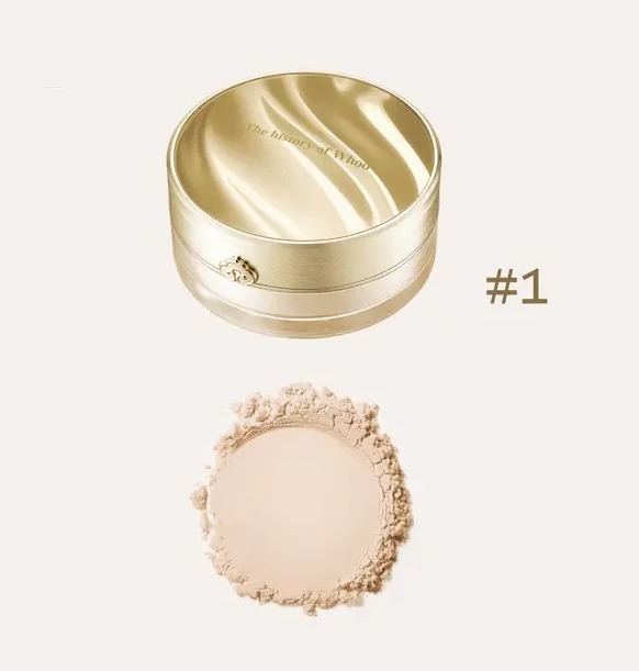 The History of whoo Gongjinhyang MI Luxury Luminous Powder 28g. #1 (เคาเตอร์ 2,890฿)
