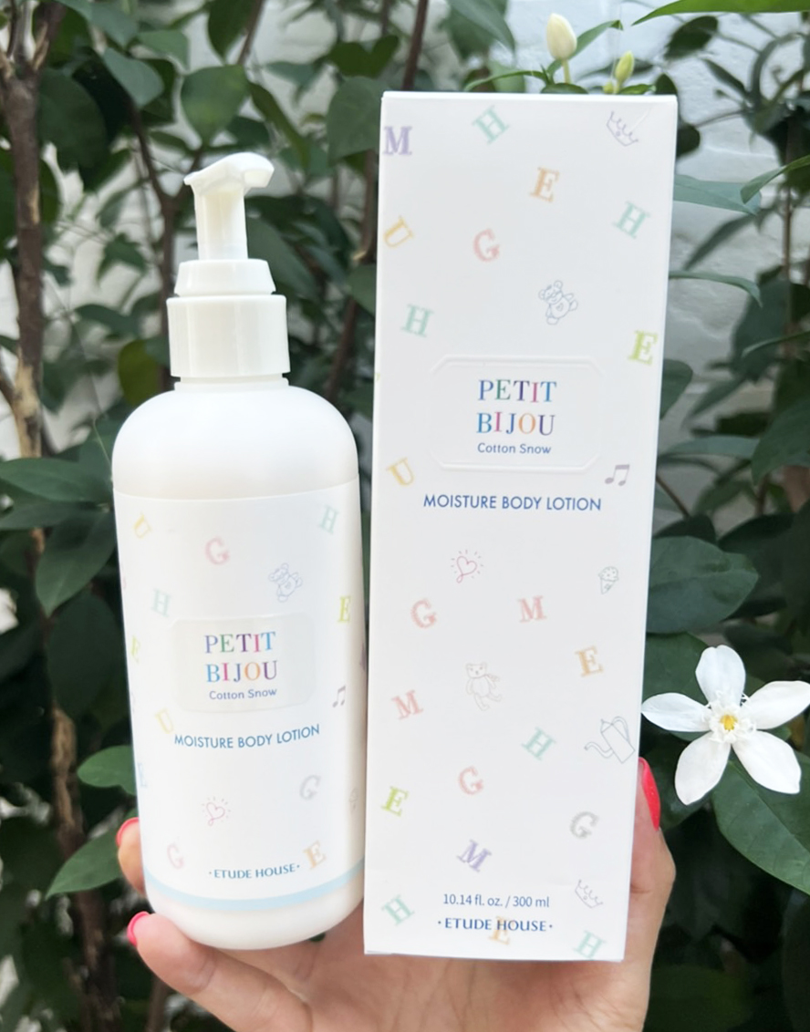 โลชั่น Etude House Petit Bijou Cotton Snow Moisture Body Lotion 300 ml.
