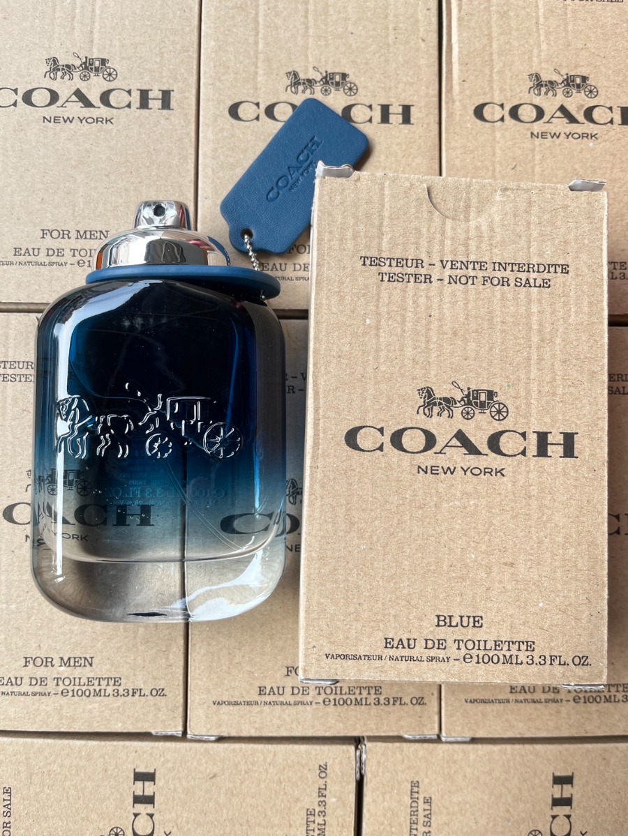 กล่องเทสเตอร์ - Coach Blue For Men EDT 100ml. (เคาเตอร์ 4,600฿)