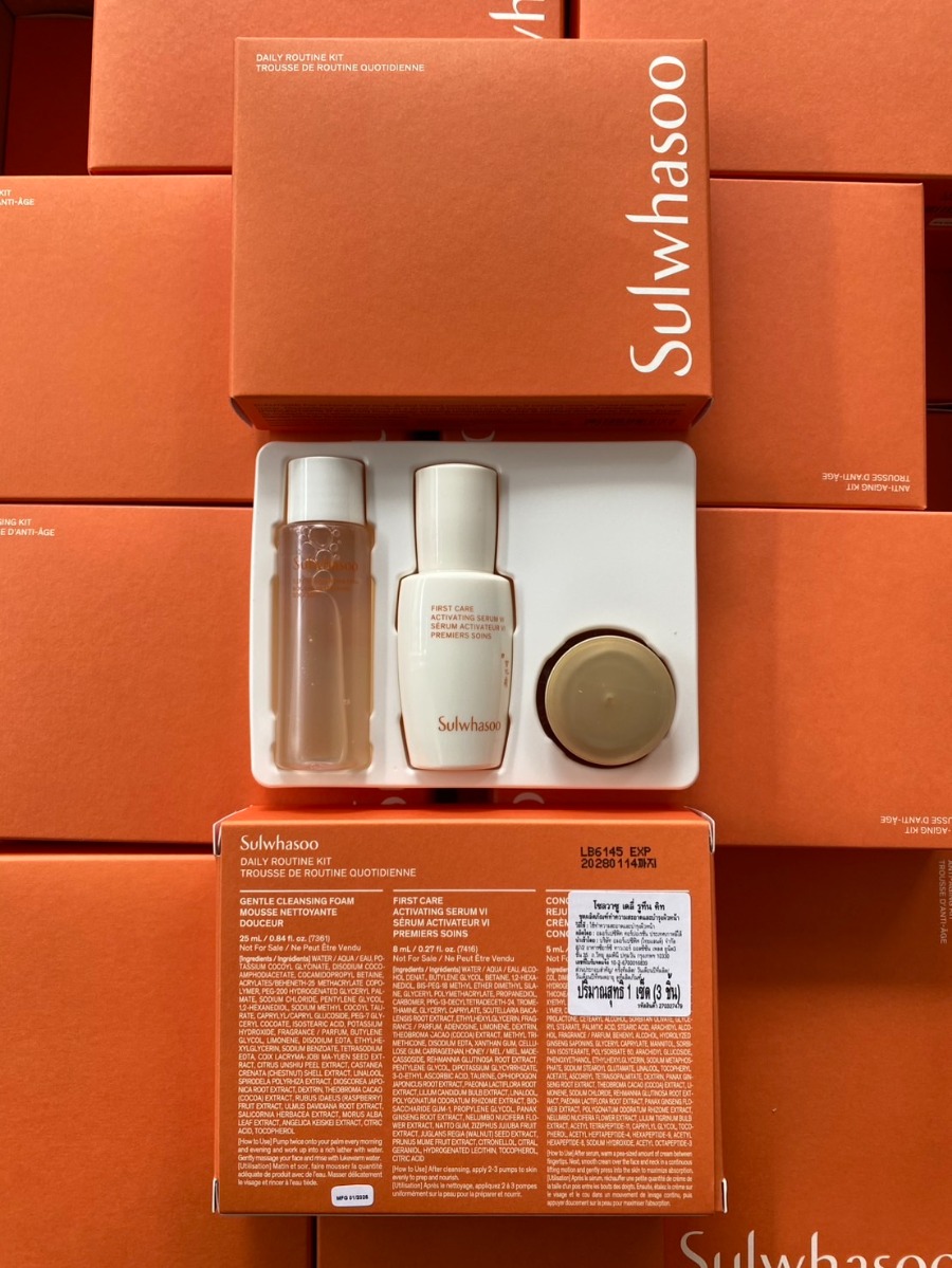 Sulwhasoo Daily Routine Kit Trousse De Routine Quotidienne [3Items]