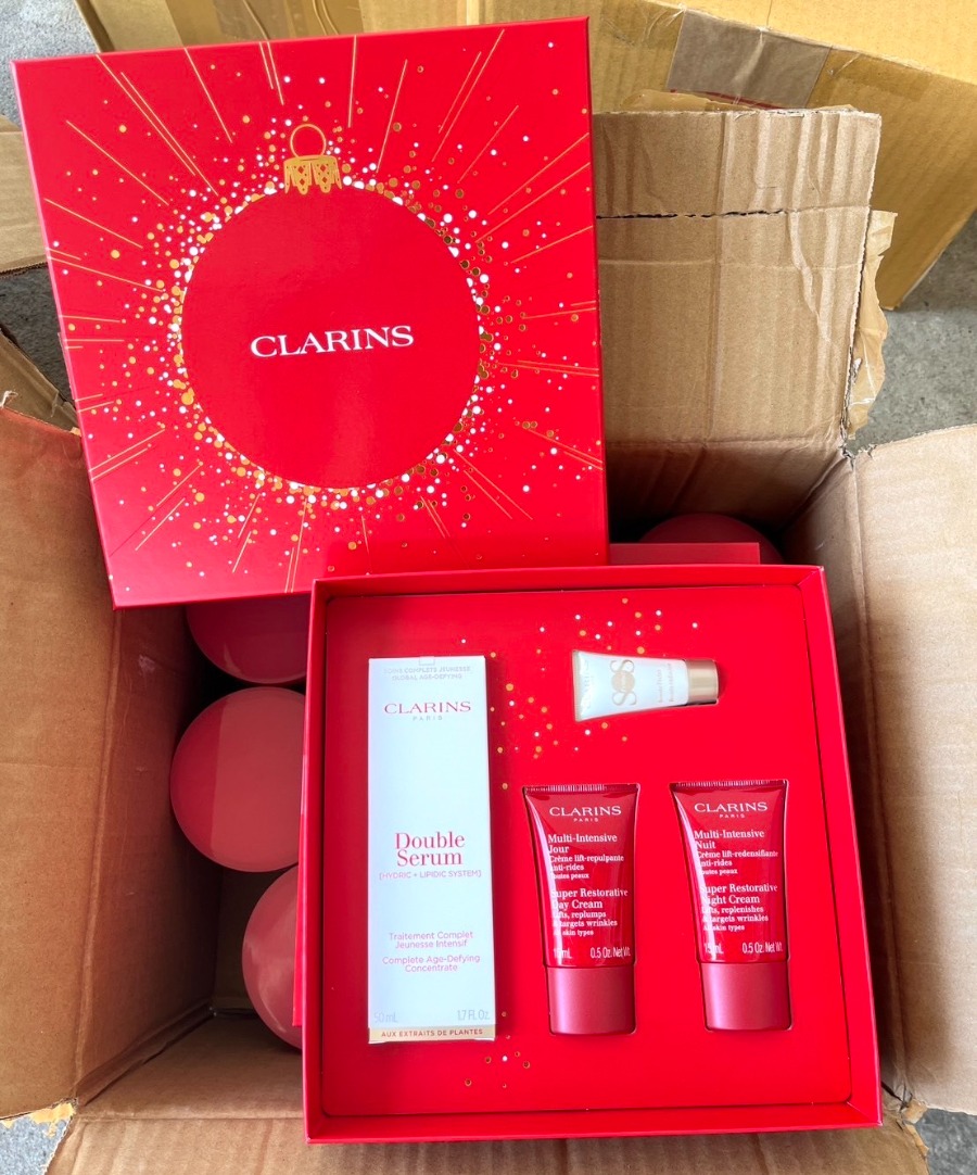 เซต Clarins Double Serum & Super Restorative Collection