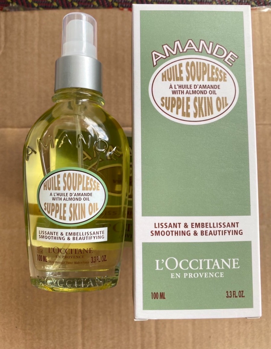 L'Occitane Almond Supple Skin Oil 100ml. (เคาเตอร์ 2,390฿)