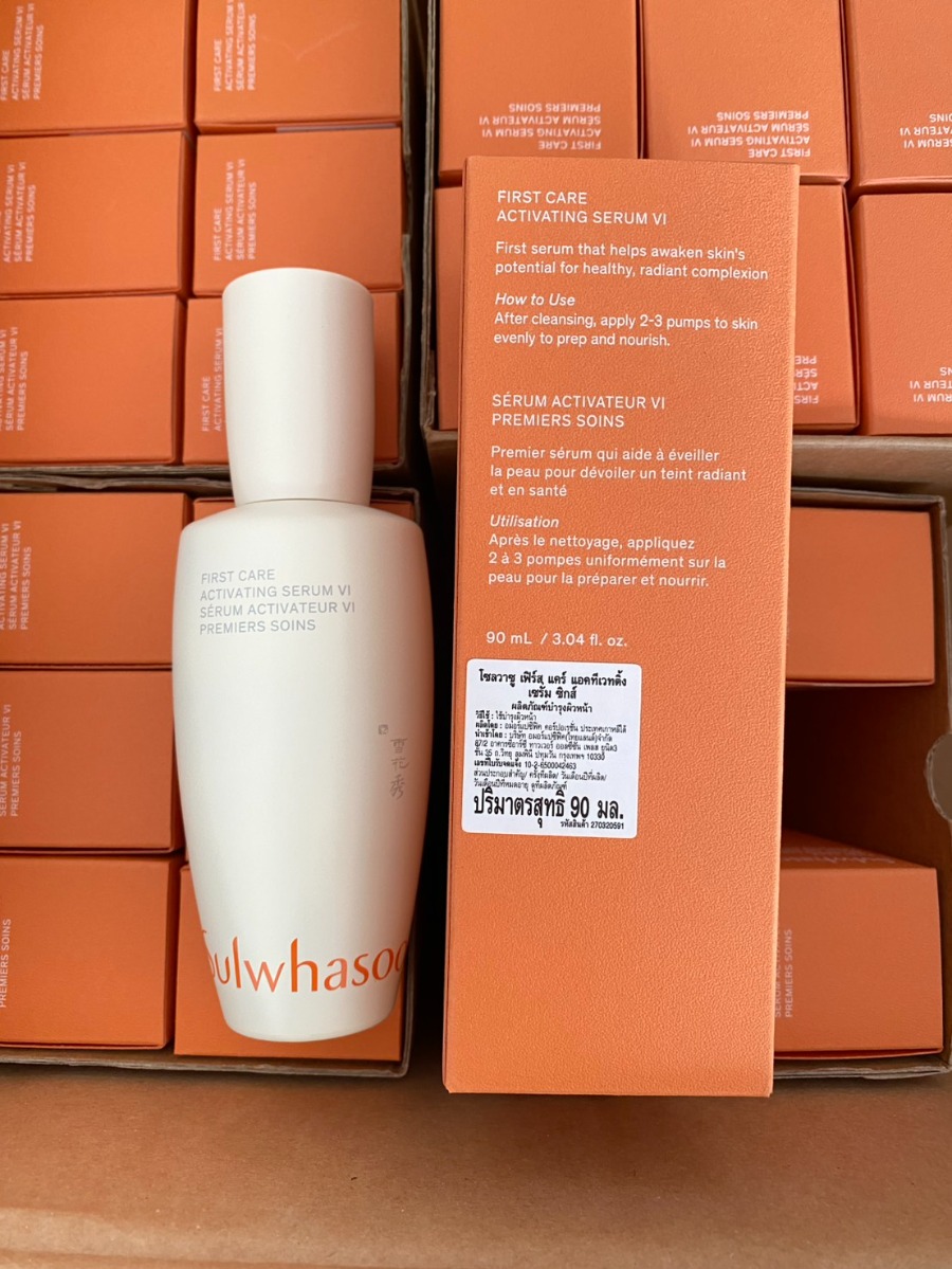 Sulwhasoo เซรั่มบำรุงผิวหน้า First Care Activating Serum VI 90ml. (เคาเตอร์ 4,100฿)