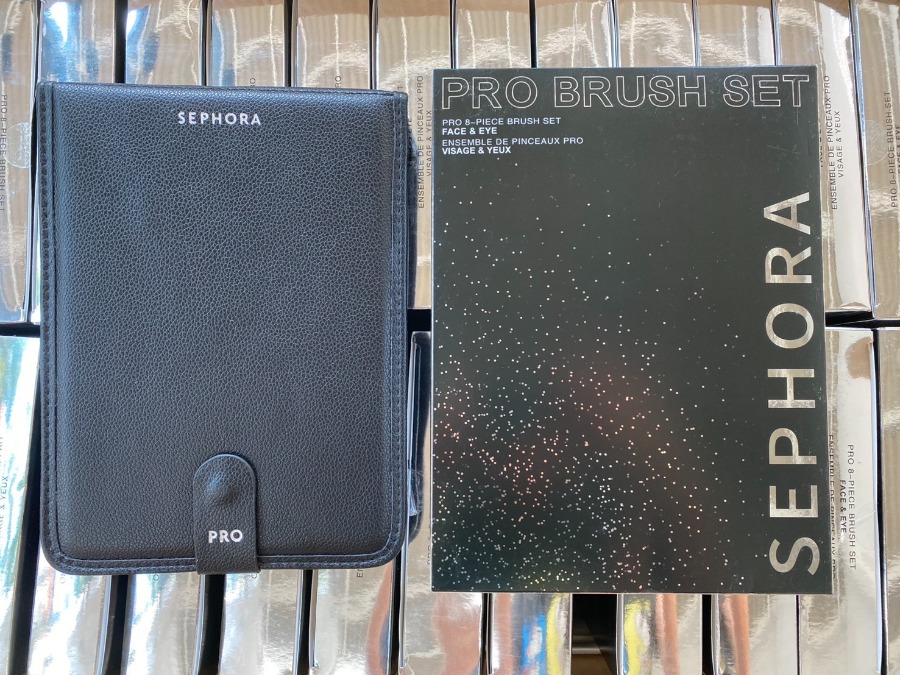 SEPHORA Collection Moving Lights Pro 8-Piece Brush Set (Holiday Limited Edition)