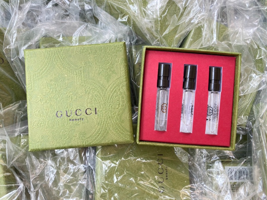 Gucci Sample Vials Set ไวออล3ชิ้น