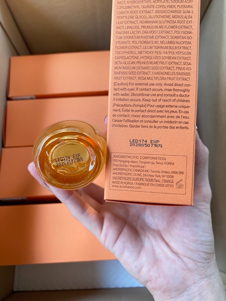 Sulwhasoo Essential Revitalizing Water EX 150ml. (เคาเตอร์ 2,300฿)
