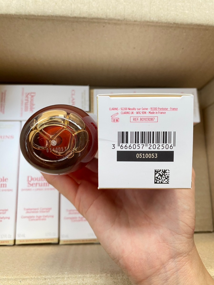 Clarins Double Serum Complete Age Control 75ml. (เคาเตอร์ 7,000฿)