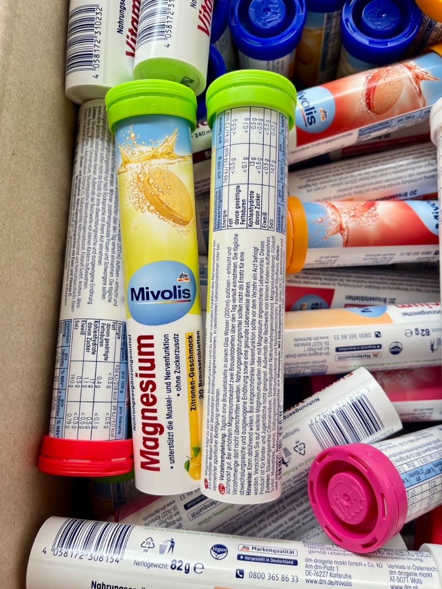 Das gesunde Plus - วิตามินเม็ดฟู่ละลายน้ำ จากประเทศเยอรมัน (1หลอด/บรรจุ20เม็ด)