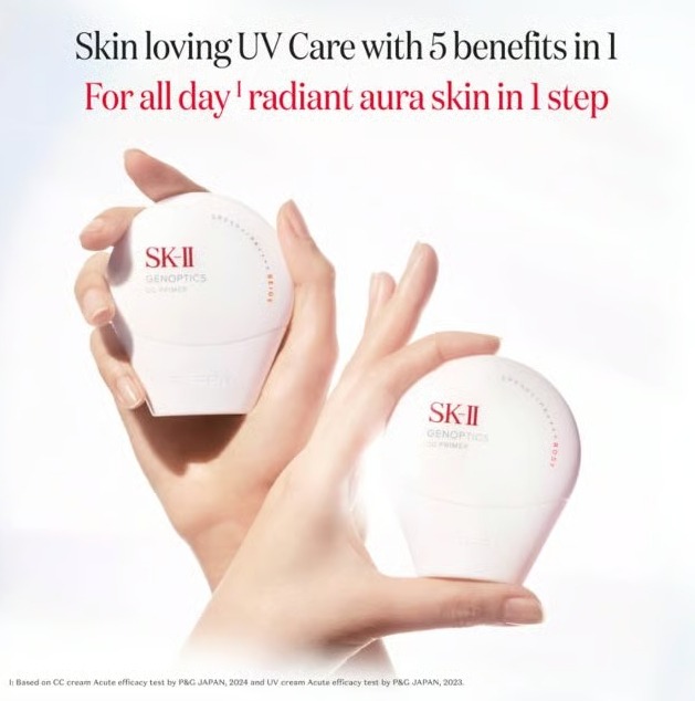 SK-II Genoptics Airy UV Cream SPF50+/PA++++ 30g. (เคาเตอร์ 2,800฿)
