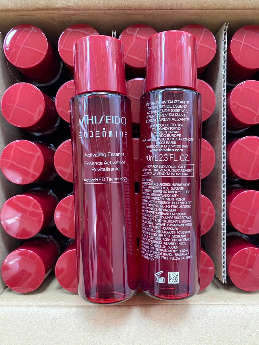 ขวดแดง ของหิ้ว Shiseido Eudermine Activating Essence Activate your self-restoring Power 70ml.