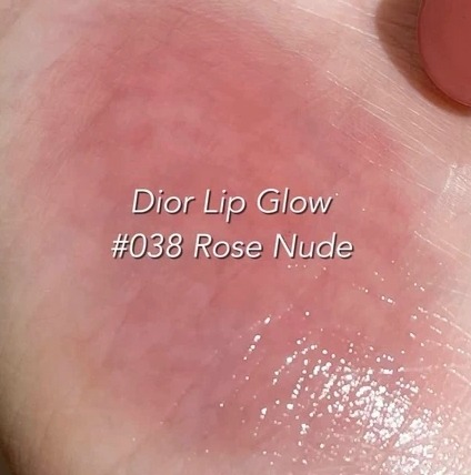 มีกล่อง - Dior Addict Lip Glow 3.5g. #038 Rose Nude (เคาเตอร์ 1,700฿)