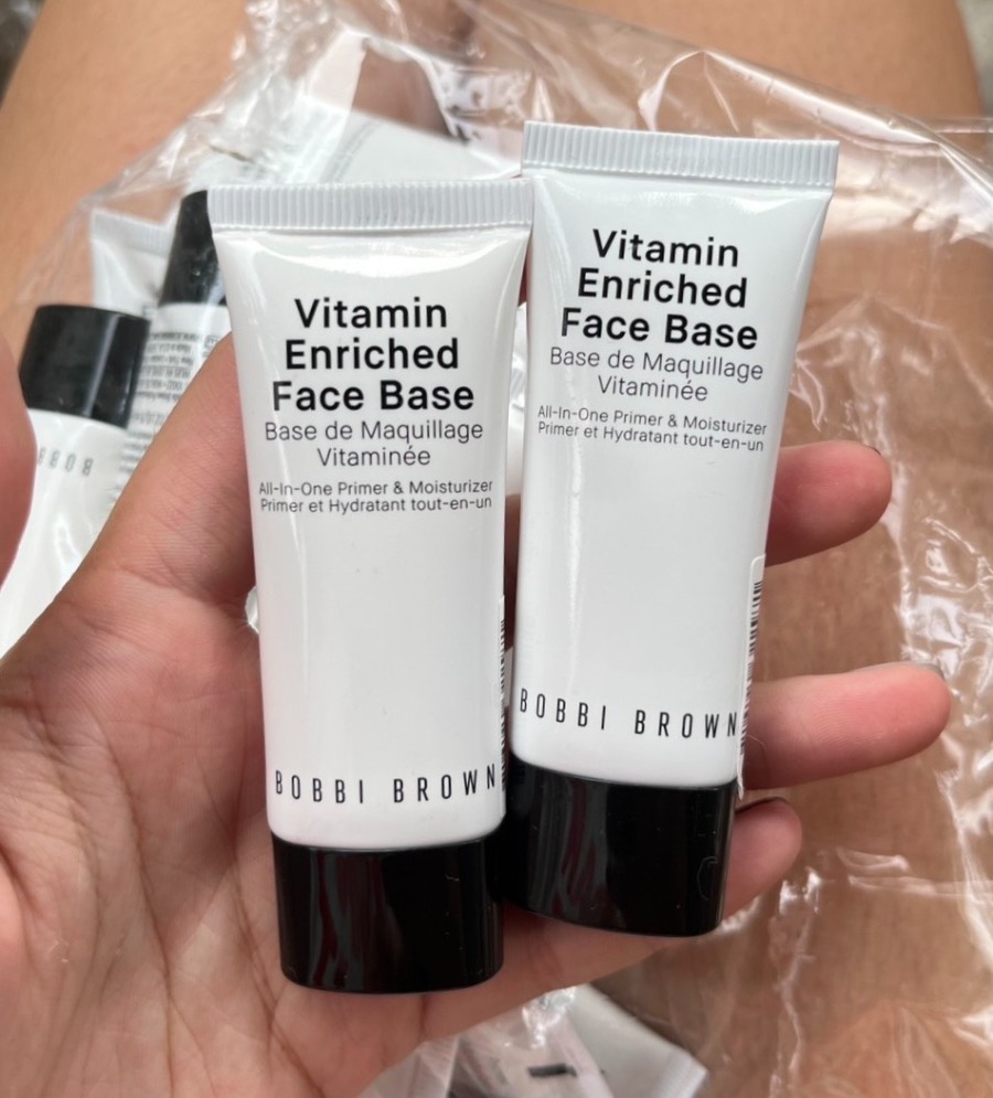 แบบหลอด - Bobbi Brown Vitamin Enriched Face Base All-In-One Primer And Moisturizer 15ml.