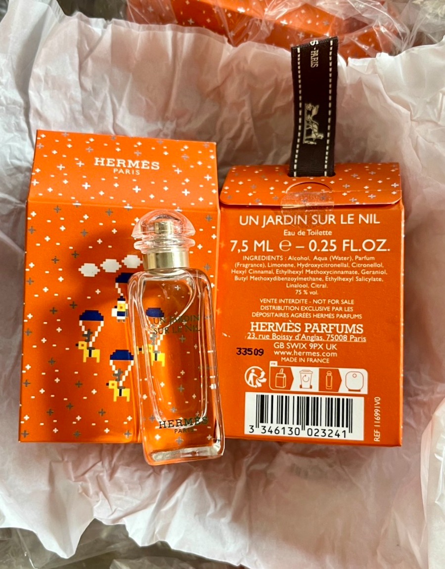 Hermes Un Jardin Sur Le Nil Eau de Toilette 7.5ml.