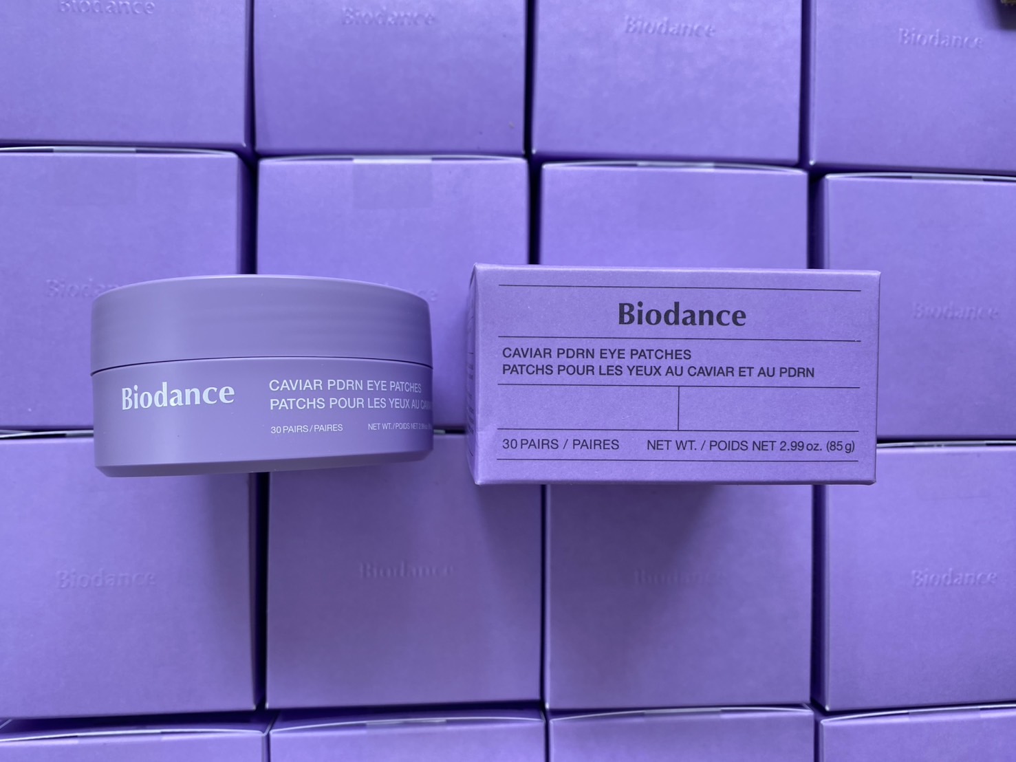 อายม่วง Biodance Caviar PDRN Eye Patches (30คู่)