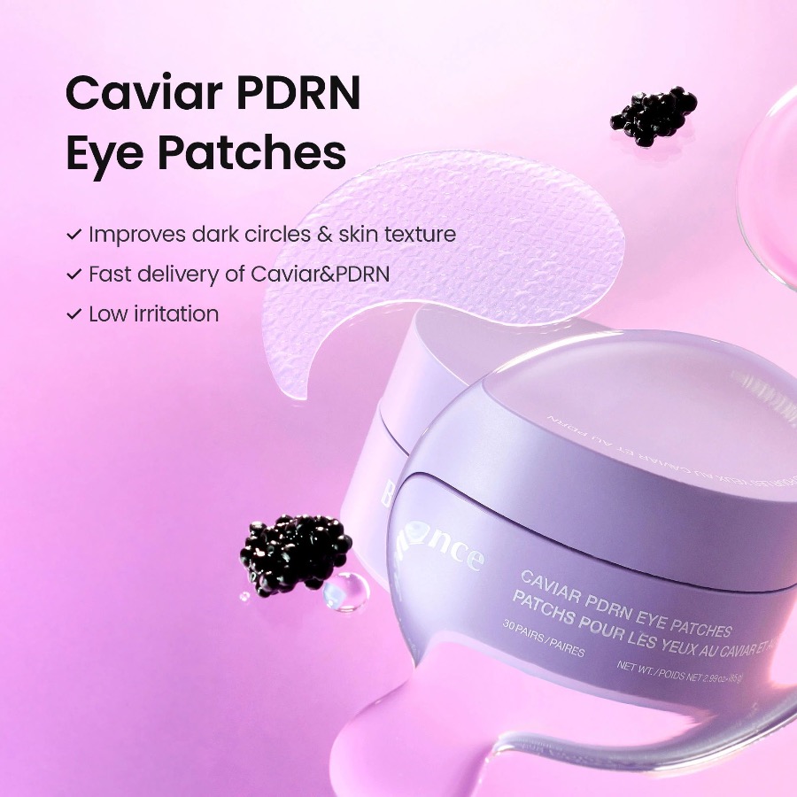 อายม่วง Biodance Caviar PDRN Eye Patches (30คู่)