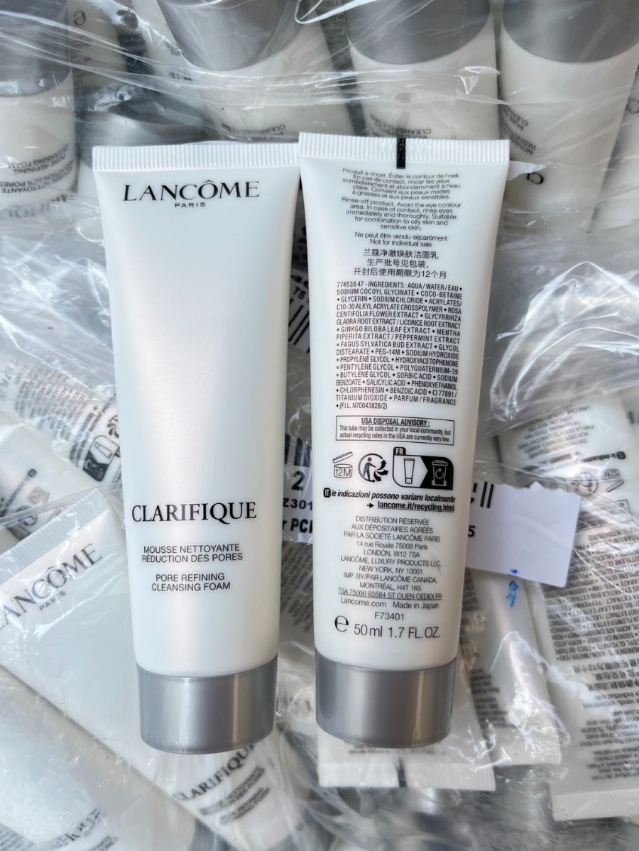 โฟม Lancome Clarifique Pore Refining Cleansing Foam ขนาด 50ml.