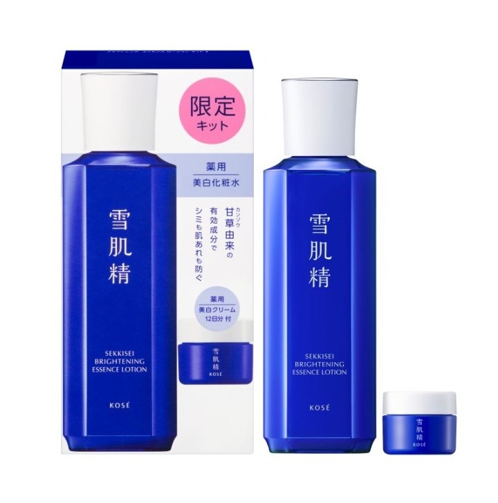 เซตสุดคุ้ม - Kose Sekkisei Brightening Essence Lotion 200ml. + Brightening Cream 10g. (เคาเตอร์ 1,100฿)