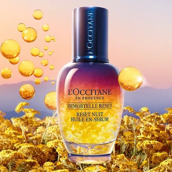 L'Occitane Immortelle Reset Overnight Reset Oil In Serum 30ml. (เคาเตอร