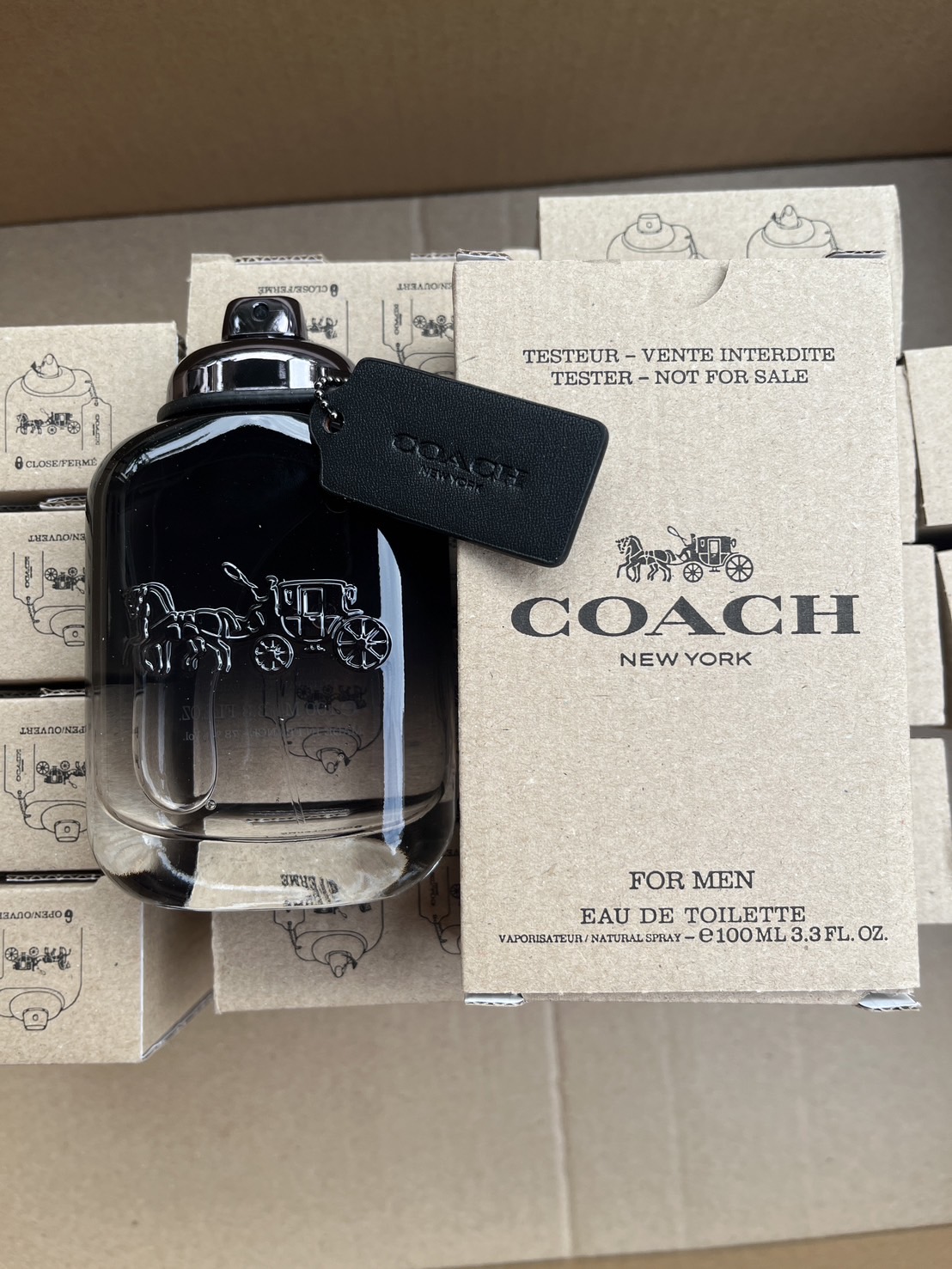 กล่องเทสเตอร์ - Coach New York For Men EDT 100ml. (เคาเตอร์ 4,600฿)