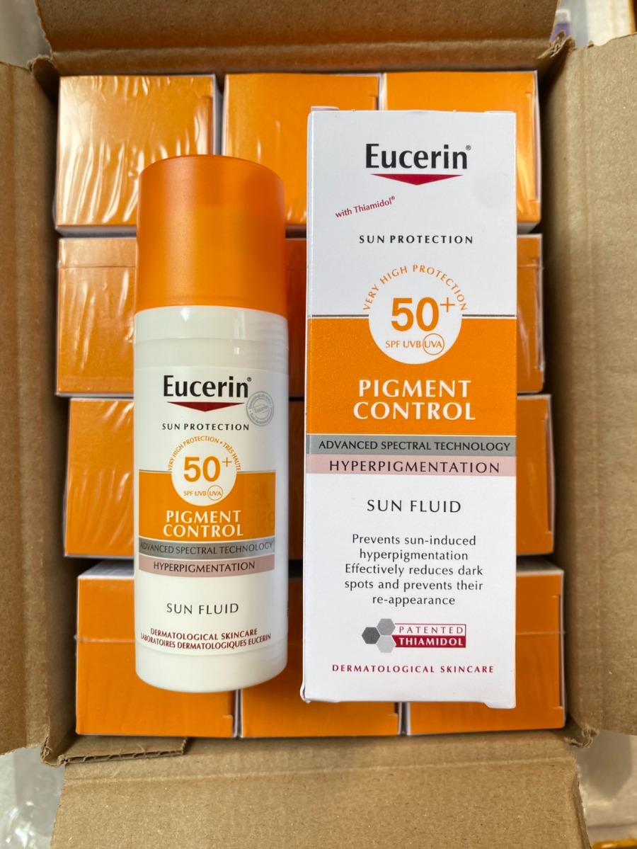 Eucerin Pigment Control Sun Fluid SPF50+ ขนาด 50ml.